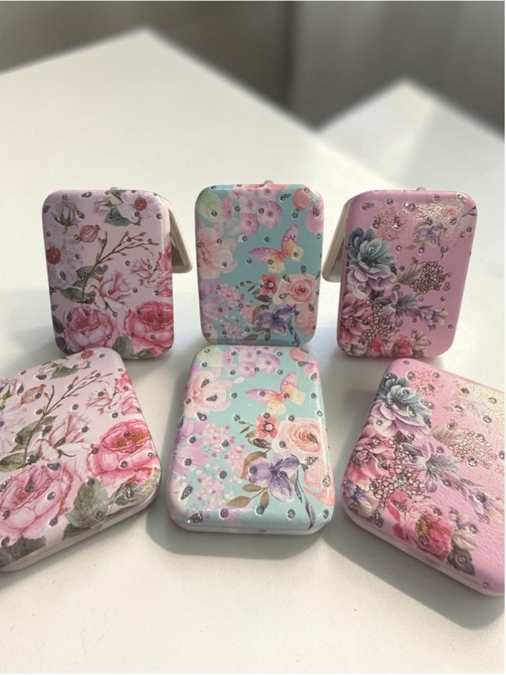 💕 Bling Compact Mirrors – Purse Essentials / Gift Ready
